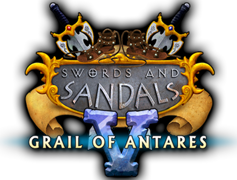 game swords and sandals 5 logo