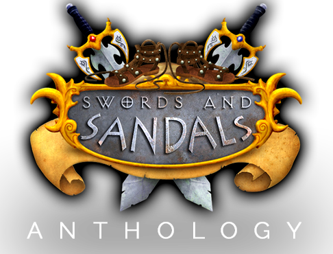 game swords and sandals anthology logo