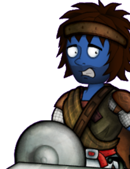 game swords and sandals medieval hero right