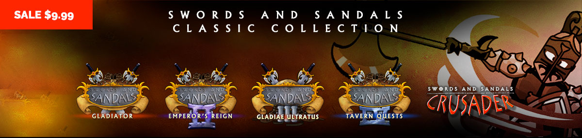 game feature swords and sandals classics 3